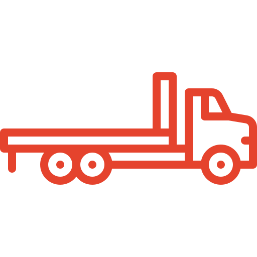 Icône camion plateau atra pour dépannage et remorquage à Gaillac