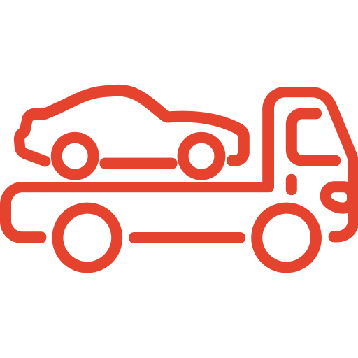 Illustration dépanneuse atra transport voiture, service remorquage rapide à gaillac